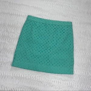 J. Crew Exploded Eyelet Mini Size 4